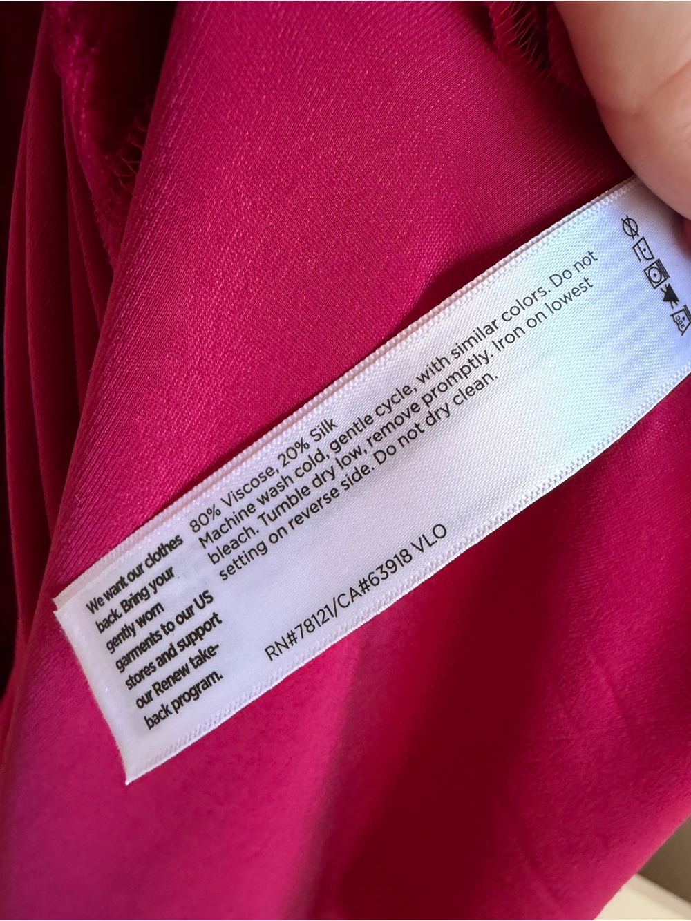 NWT Eileen Fisher Velvet Column Dress Ruby Red Sleeveless Midi Size M - Picture 10 of 11